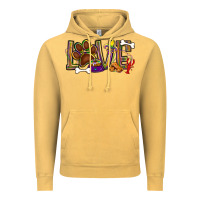 Vintage Mustard Mardi Gras love dog paw Vintage Hoodie - BundleAndBundleShop