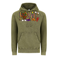 Vintage Olive Mardi Gras love dog paw Vintage Hoodie - BundleAndBundleShop
