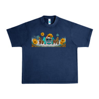 Navy american football mom libbey glass Urban Heavy Tee - BundleAndBundleShop