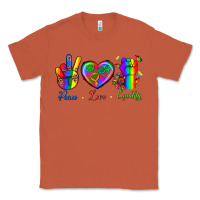 Copper Peace Love Equality Classic Tee - BundleAndBundleShop