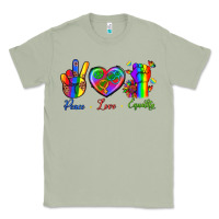 Matcha Peace Love Equality Classic Tee - BundleAndBundleShop