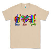 Mushroom Peace Love Equality Classic Tee - BundleAndBundleShop