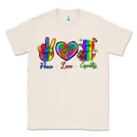 Natural Peace Love Equality Classic Tee - BundleAndBundleShop
