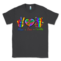 Smoke Peace Love Equality Classic Tee - BundleAndBundleShop