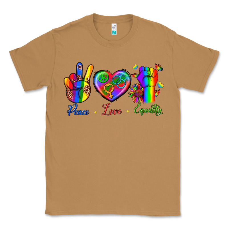 Peace Love Equality Classic Tee by BundleAndBundleShop | Teevron