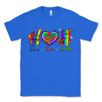 True Royal Peace Love Equality Classic Tee - BundleAndBundleShop