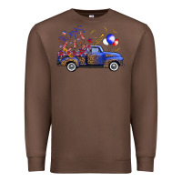 Chestnut Western Truck Fourth Of July Premium Sweatshirt - FaDigitalArtStudio
