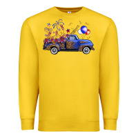 Lemon Western Truck Fourth Of July Premium Sweatshirt - FaDigitalArtStudio