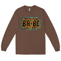 Chestnut Leopard Pattern Babe Tried Long Sleeve Tee - Bettercallsaul