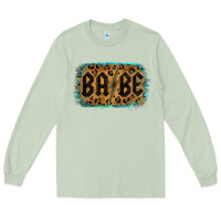 Matcha Leopard Pattern Babe Tried Long Sleeve Tee - Bettercallsaul