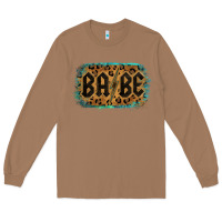 Toasted Coconut Leopard Pattern Babe Tried Long Sleeve Tee - Bettercallsaul