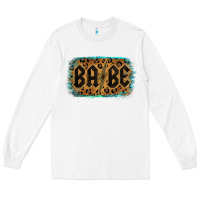 White Leopard Pattern Babe Tried Long Sleeve Tee - Bettercallsaul