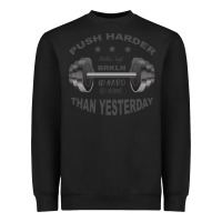 Black push harder Heavyweight Sweatshirt - Bettercallsaul