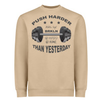Mushroom push harder Heavyweight Sweatshirt - Bettercallsaul