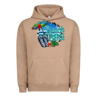 Pigment Burro beach please Urban Hoodie - CowhideDigitalArt