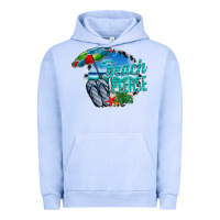 Pigment Grape Ice beach please Urban Hoodie - CowhideDigitalArt