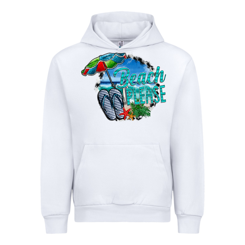 Beach Please Urban Hoodie by CowhideDigitalArt | Teevron