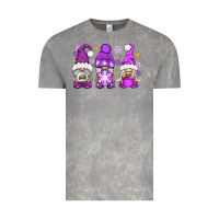 Cloud Rock Purple Winter Gnomies Vintage Tee - BundleAndBundleShop