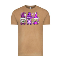 Vintage Camel Purple Winter Gnomies Vintage Tee - BundleAndBundleShop
