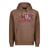 Chestnut love my soldier olivia Premium Hoodie - OliviaCreatesArt