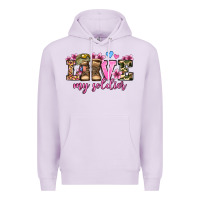 Lilac love my soldier olivia Premium Hoodie - OliviaCreatesArt