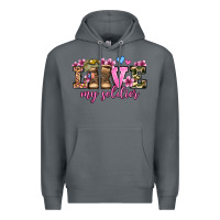 Rock love my soldier olivia Premium Hoodie - OliviaCreatesArt