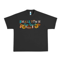 Pigment Black small town big spirit Urban Heavy Tee - BundleAndBundleShop