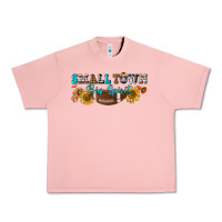 Salmon small town big spirit Urban Heavy Tee - BundleAndBundleShop
