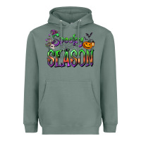 Sage Halloween Spooky Season Heavyweight Hoodie - FaDigitalArtStudio