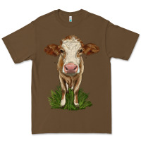 Cacao simmental heifer Premium Tee - LillyAllenDesigns