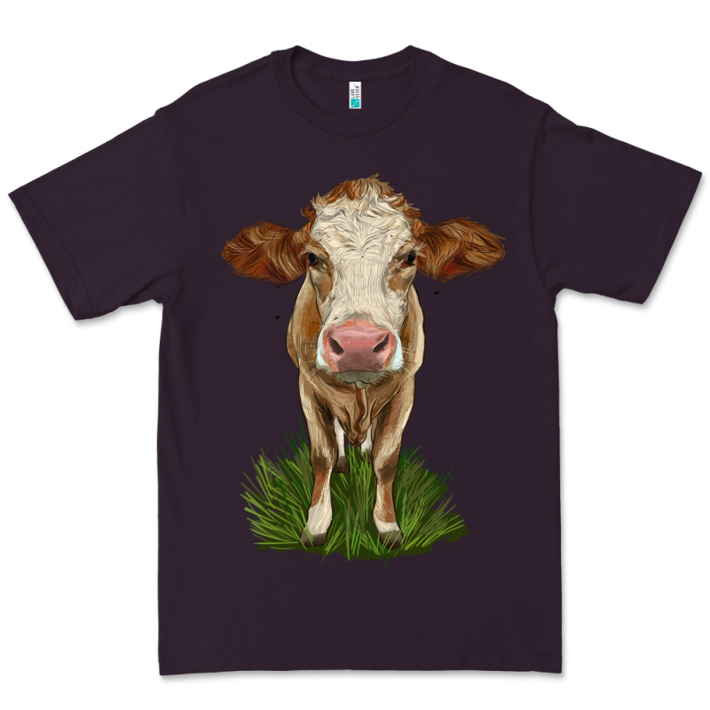 Simmental Heifer Premium Tee by LillyAllenDesigns | Teevron