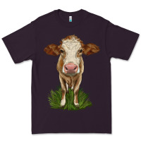 Plum simmental heifer Premium Tee - LillyAllenDesigns