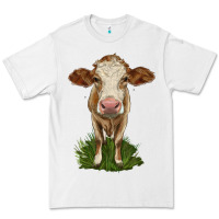 White simmental heifer Premium Tee - LillyAllenDesigns