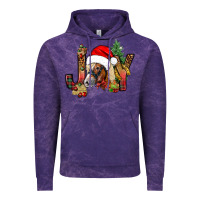 Cloud Purple joy christmas with horse bbs Vintage Hoodie - BundleAndBundleShop