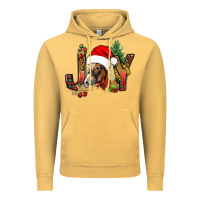 Vintage Mustard joy christmas with horse bbs Vintage Hoodie - BundleAndBundleShop