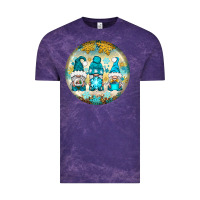 Cloud Purple Winter Gnomies Ornament Vintage Tee - BundleAndBundleShop