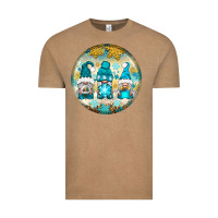 Vintage Coffee Winter Gnomies Ornament Vintage Tee - BundleAndBundleShop