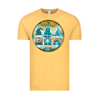 Vintage Mustard Winter Gnomies Ornament Vintage Tee - BundleAndBundleShop