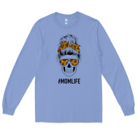 Colony Blue Sunflower Mom Skull Long Sleeve Tee - Bettercallsaul