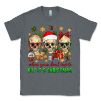 Charcoal Heather When Your Dead Inside But It's Christmas Classic Tee - BundleAndBundleShop