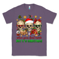 Lavender When Your Dead Inside But It's Christmas Classic Tee - BundleAndBundleShop