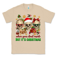 Mushroom When Your Dead Inside But It's Christmas Classic Tee - BundleAndBundleShop