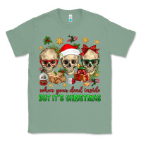 Sage When Your Dead Inside But It's Christmas Classic Tee - BundleAndBundleShop