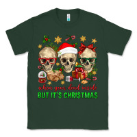 Sports Green When Your Dead Inside But It's Christmas Classic Tee - BundleAndBundleShop