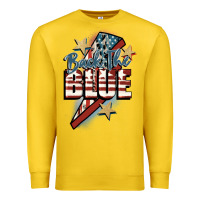 Lemon Back the blue Premium Sweatshirt - FaDigitalArtStudio