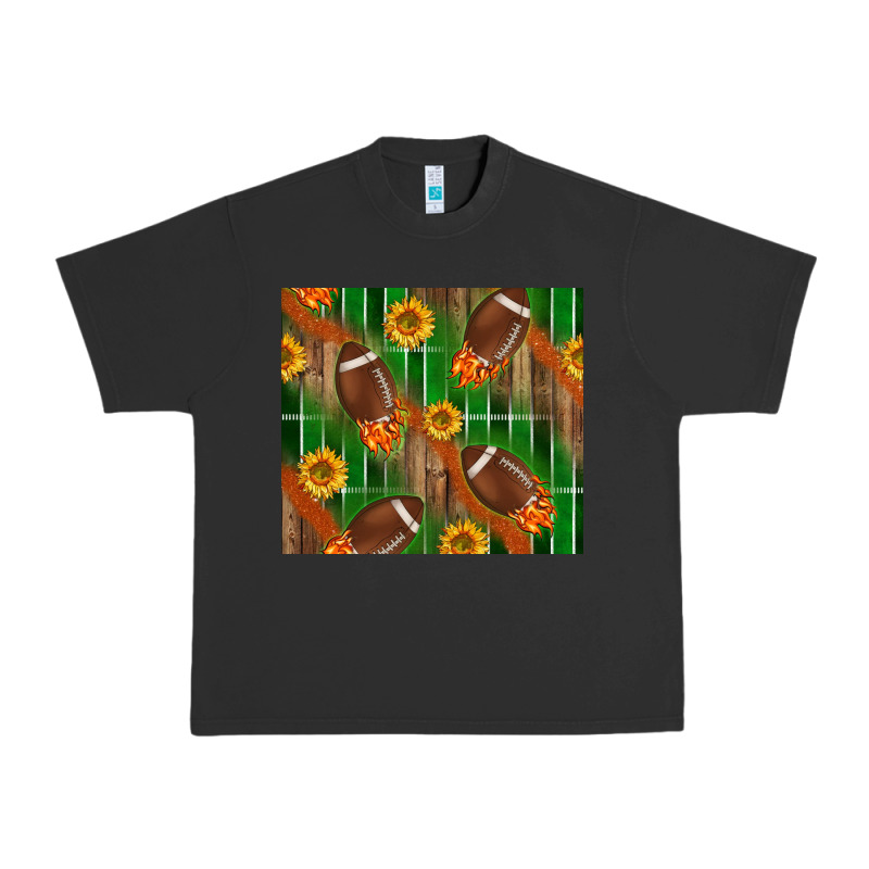 American Football With Sunflower Tumbler Urban Heavy Tee by BundleAndBundleShop | Teevron
