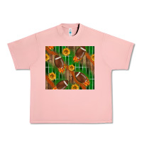 Salmon american football with sunflower tumbler Urban Heavy Tee - BundleAndBundleShop