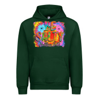 Forest Green Be Salty Urban Hoodie - CowhideDigitalArt