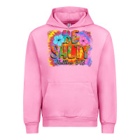Fuchsia Pink Be Salty Urban Hoodie - CowhideDigitalArt
