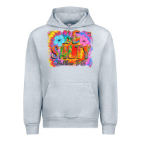 Heather Grey Be Salty Urban Hoodie - CowhideDigitalArt